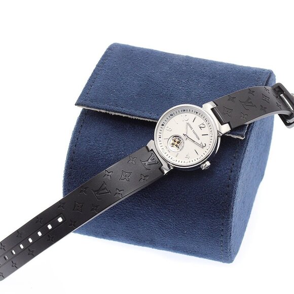 LOUIS VUITTON Tambour Moon Star Q8J10 Silver Dial Quartz Ladies Watch main image 10